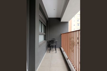 Apartamento para alugar com 35m², 1 quarto e sem vagaVaranda