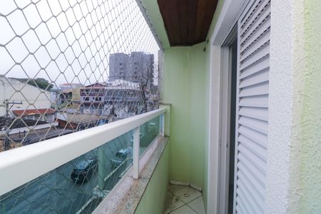 Varanda da Suíte de apartamento à venda com 3 quartos, 170m² em Jardim, Santo André