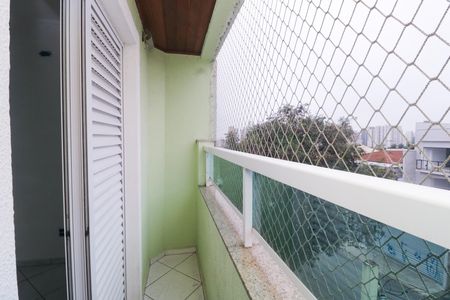 Varanda da Suíte de apartamento à venda com 3 quartos, 170m² em Jardim, Santo André