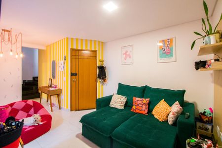 Sala de apartamento para alugar com 3 quartos, 115m² em Vila Assunção, Santo André