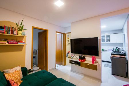 Sala de apartamento para alugar com 3 quartos, 115m² em Vila Assunção, Santo André