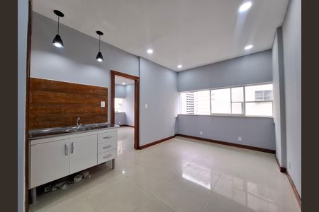 Sala de apartamento à venda com 1 quarto, 42m² em Centro, Rio de Janeiro