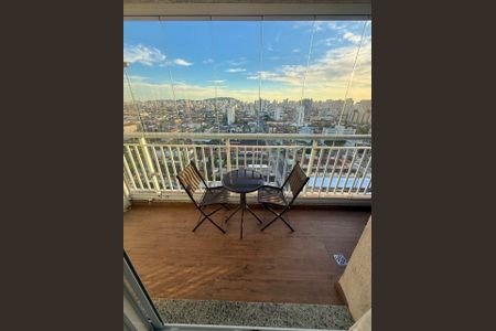 Varanda de apartamento para alugar com 1 quarto, 50m² em Vila Matias, Santos