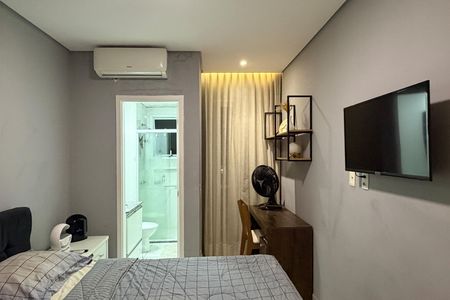 Suíte de apartamento para alugar com 1 quarto, 50m² em Vila Matias, Santos