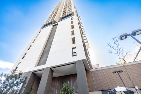 Studio para alugar com 28m², 1 quarto e sem vaga Studio para alugar com 28m², 1 quarto e sem vagaFachada do Condomínio