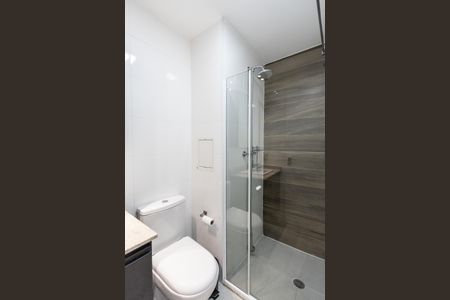 Studio para alugar com 28m², 1 quarto e sem vaga Studio para alugar com 28m², 1 quarto e sem vagaBanheiro