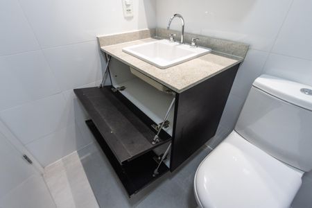 Studio para alugar com 28m², 1 quarto e sem vaga Studio para alugar com 28m², 1 quarto e sem vagaBanheiro