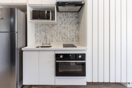 Studio para alugar com 28m², 1 quarto e sem vaga Studio para alugar com 28m², 1 quarto e sem vagaCozinha