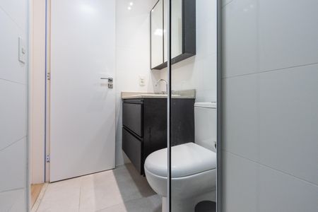 Studio para alugar com 28m², 1 quarto e sem vaga Studio para alugar com 28m², 1 quarto e sem vagaBanheiro