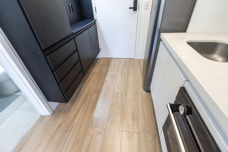 Studio para alugar com 28m², 1 quarto e sem vaga Studio para alugar com 28m², 1 quarto e sem vagaCozinha