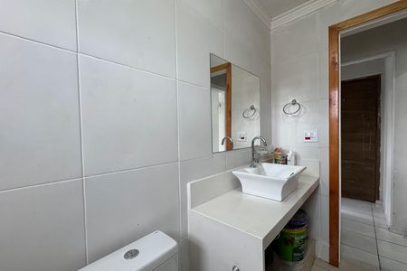Banheiro Social de apartamento para alugar com 1 quarto, 52m² em Vila Santa Luzia, São Bernardo do Campo