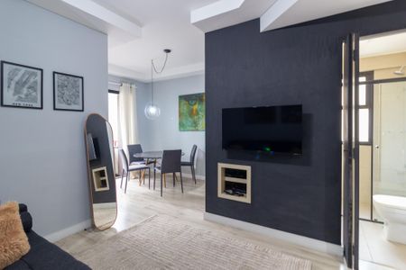 Sala de apartamento para alugar com 1 quarto, 42m² em Jardim Paulista, São Paulo