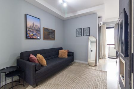 Sala de apartamento para alugar com 1 quarto, 42m² em Jardim Paulista, São Paulo
