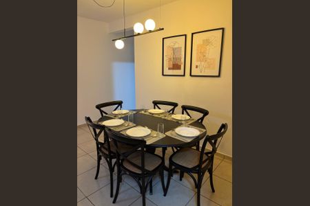 Sala de Jantar de apartamento para alugar com 3 quartos, 84m² em Tabajaras, Uberlândia