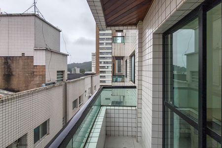 Sacada de apartamento para alugar com 1 quarto, 62m² em Canto do Forte, Praia Grande