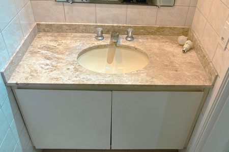 Banheiro da Suíte 1 de apartamento para alugar com 3 quartos, 77m² em Jardim Caboré, São Paulo