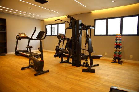 Área comum - Academia de apartamento à venda com 2 quartos, 60m² em Baeta Neves, São Bernardo do Campo