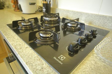 Cozinha  de apartamento à venda com 2 quartos, 60m² em Baeta Neves, São Bernardo do Campo
