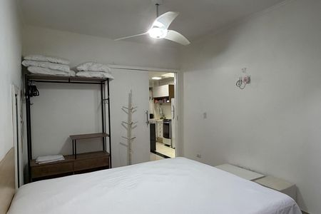 Quarto de apartamento para alugar com 1 quarto, 50m² em Ponta da Praia, Santos