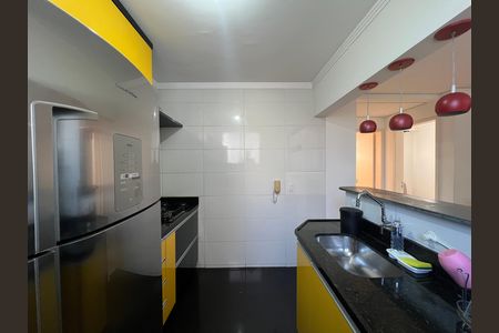 Cozinha de apartamento à venda com 2 quartos, 55m² em Cabral, Contagem