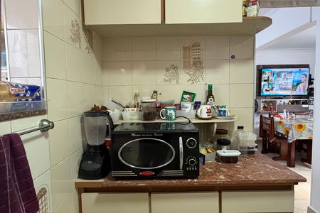 Cozinha e Área de Serviço de apartamento para alugar com 2 quartos, 64m² em Aparecida, Santos