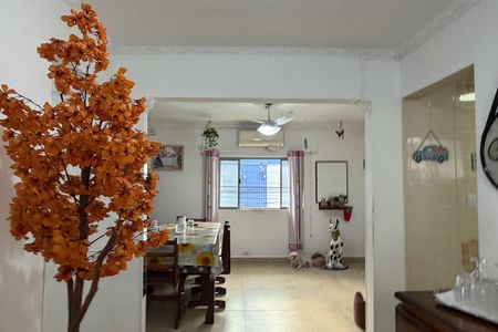 Sala de apartamento para alugar com 2 quartos, 64m² em Aparecida, Santos