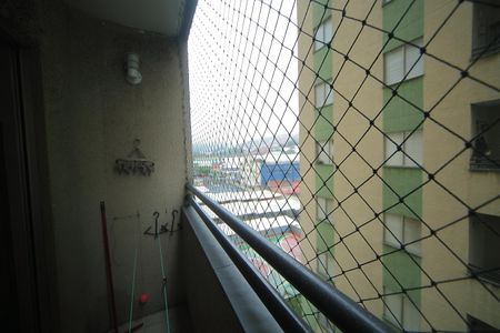 Varanda da Sala de apartamento para alugar com 2 quartos, 56m² em Santa Terezinha, São Bernardo do Campo