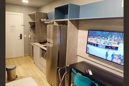 Studio para alugar com 26m², 1 quarto e sem vaga Studio para alugar com 26m², 1 quarto e sem vagaSala/Quarto
