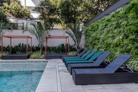 Studio para alugar com 26m², 1 quarto e sem vaga Studio para alugar com 26m², 1 quarto e sem vagaÁrea externa