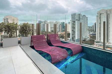 Apartamento à venda com 26m², 1 quarto e sem vagaÁrea externa