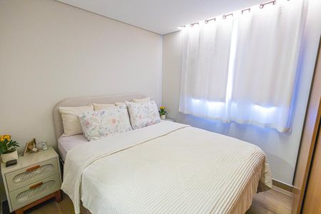 quarto 1 / suite de apartamento à venda com 3 quartos, 70m² em Castelo, Belo Horizonte