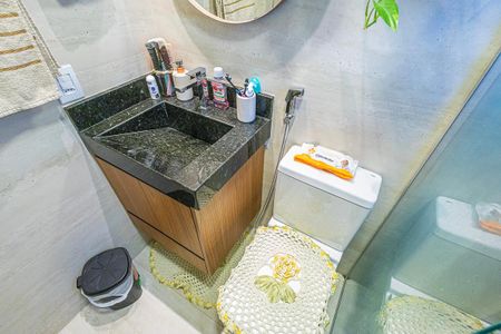 suite de apartamento à venda com 3 quartos, 70m² em Castelo, Belo Horizonte