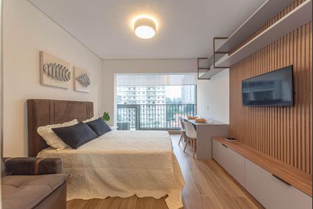 Quarto de kitnet/studio à venda com 1 quarto, 34m² em Santo Amaro, São Paulo