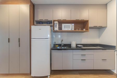 Studio à venda com 34m², 1 quarto e sem vagaCozinha