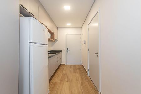 Cozinha de kitnet/studio à venda com 1 quarto, 34m² em Santo Amaro, São Paulo