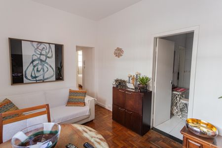 Sala de apartamento à venda com 2 quartos, 75m² em Cruzeiro, Belo Horizonte