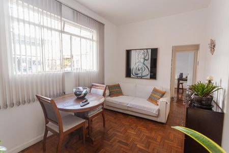 Sala de apartamento à venda com 2 quartos, 75m² em Cruzeiro, Belo Horizonte