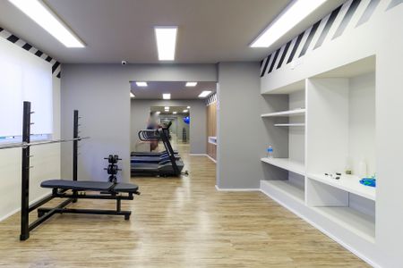 Apartamento para alugar com 27m², 1 quarto e sem vaga Apartamento para alugar com 27m², 1 quarto e sem vagaAcademia