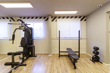 Apartamento para alugar com 27m², 1 quarto e sem vaga Apartamento para alugar com 27m², 1 quarto e sem vagaAcademia