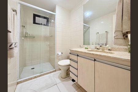 Banheiro Social  de apartamento à venda com 3 quartos, 87m² em Santo Amaro, São Paulo