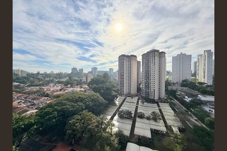 Vista  de apartamento à venda com 3 quartos, 87m² em Santo Amaro, São Paulo