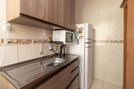 Cozinha de apartamento para alugar com 1 quarto, 40m² em Menino Deus, Porto Alegre