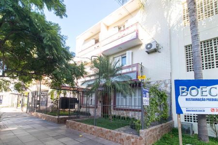 Fachada de apartamento para alugar com 1 quarto, 40m² em Menino Deus, Porto Alegre