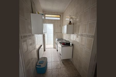 Cozinha de casa para alugar com 2 quartos, 37m² em Vila Tupi, Praia Grande