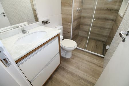 Apartamento para alugar com 99m², 3 quartos e 2 vagasBanheiro da Suíte 1