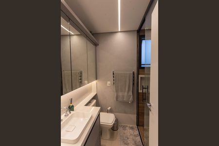Apartamento à venda com 87m², 2 quartos e 2 vagasBanheiro da Suíte