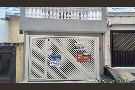 Fachada de casa à venda com 3 quartos, 150m² em Santa Maria, São Caetano do Sul