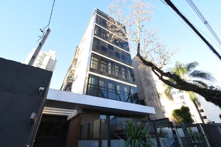 Studio à venda com 34m², 1 quarto e 1 vagaFachada do Prédio