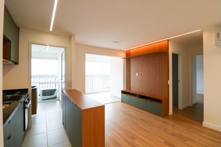Sala / Cozinha de apartamento para alugar com 2 quartos, 63m² em Vila Cruzeiro, São Paulo