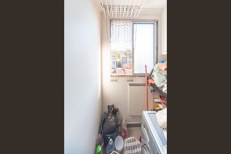 Área de Serviço de apartamento para alugar com 2 quartos, 47m² em Parque Sao Vicente, Santo André